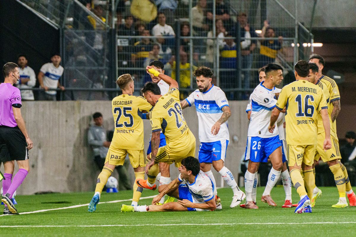 Fotografia 21 del partido Universidad Catolica vs Boca Juniors por la fase de grupos de la Copa Libertadores 2026.