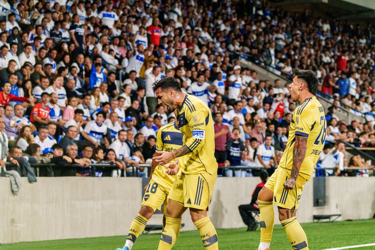 Fotografia 29 del partido Universidad Catolica vs Boca Juniors por la fase de grupos de la Copa Libertadores 2026.