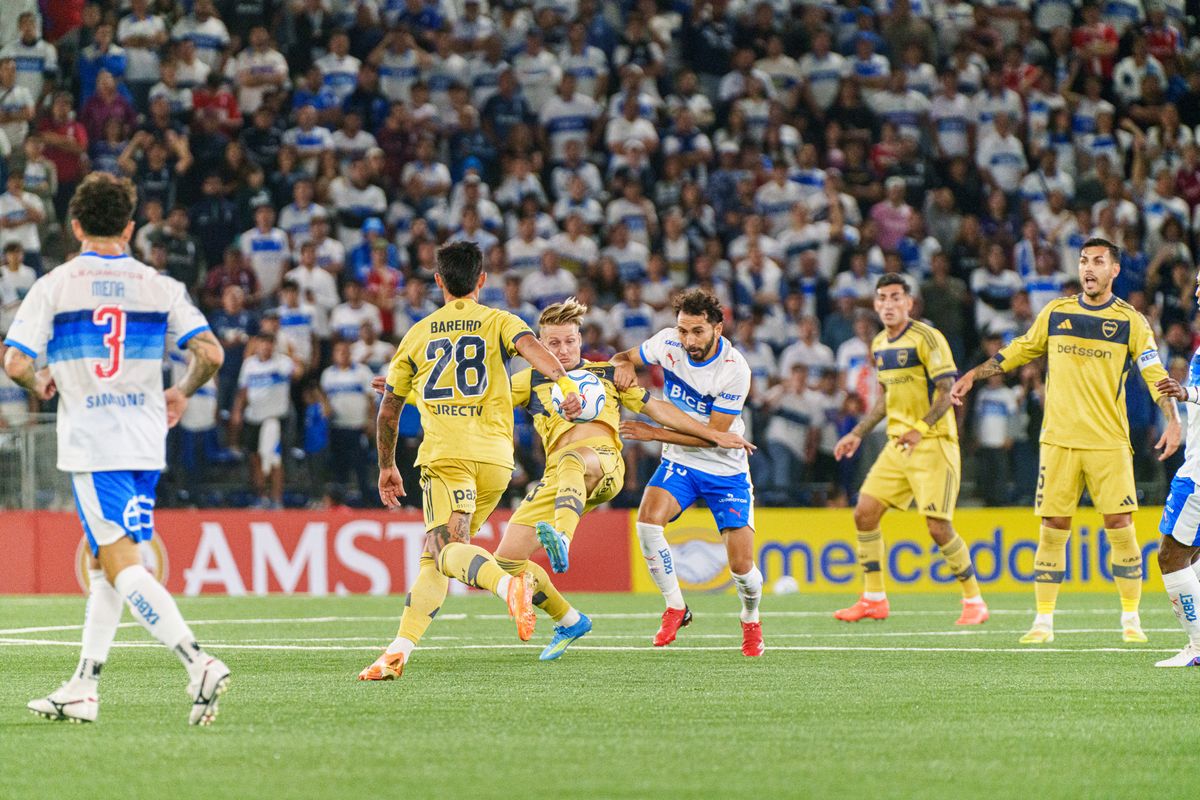 Fotografia 35 del partido Universidad Catolica vs Boca Juniors por la fase de grupos de la Copa Libertadores 2026.