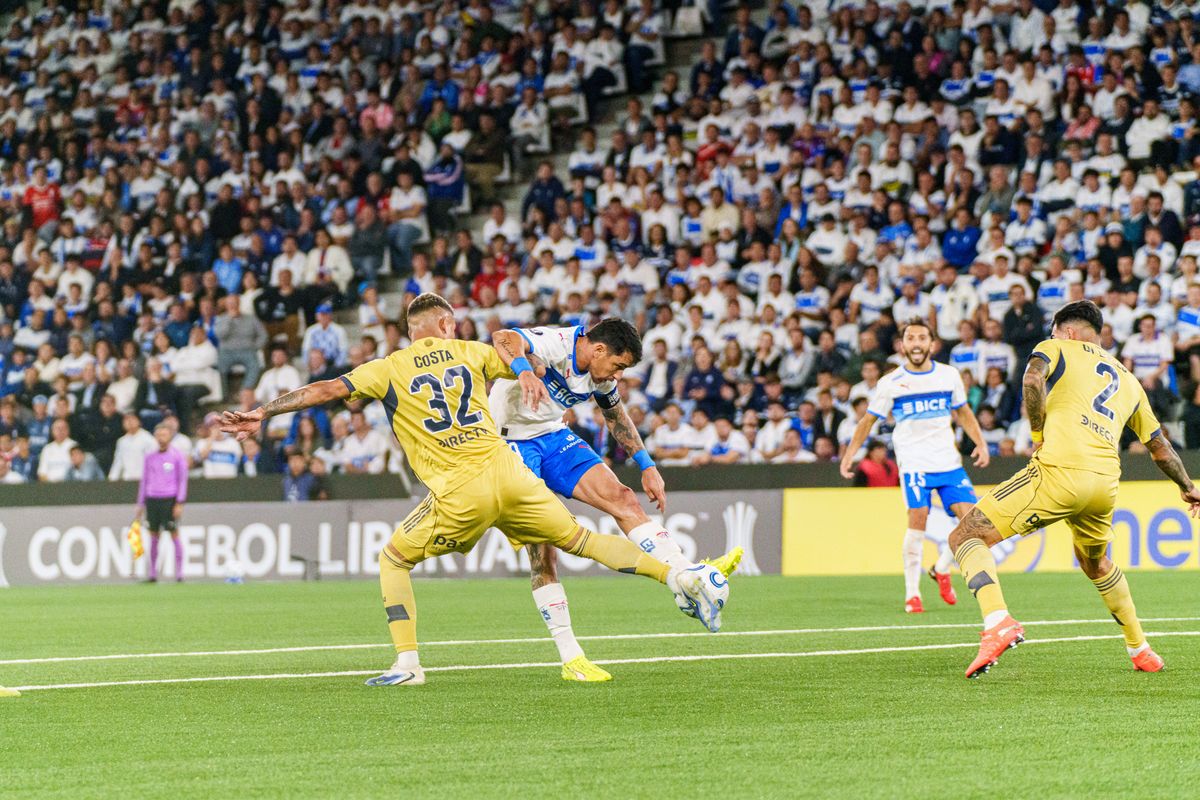 Fotografia 68 del partido Universidad Catolica vs Boca Juniors por la fase de grupos de la Copa Libertadores 2026.
