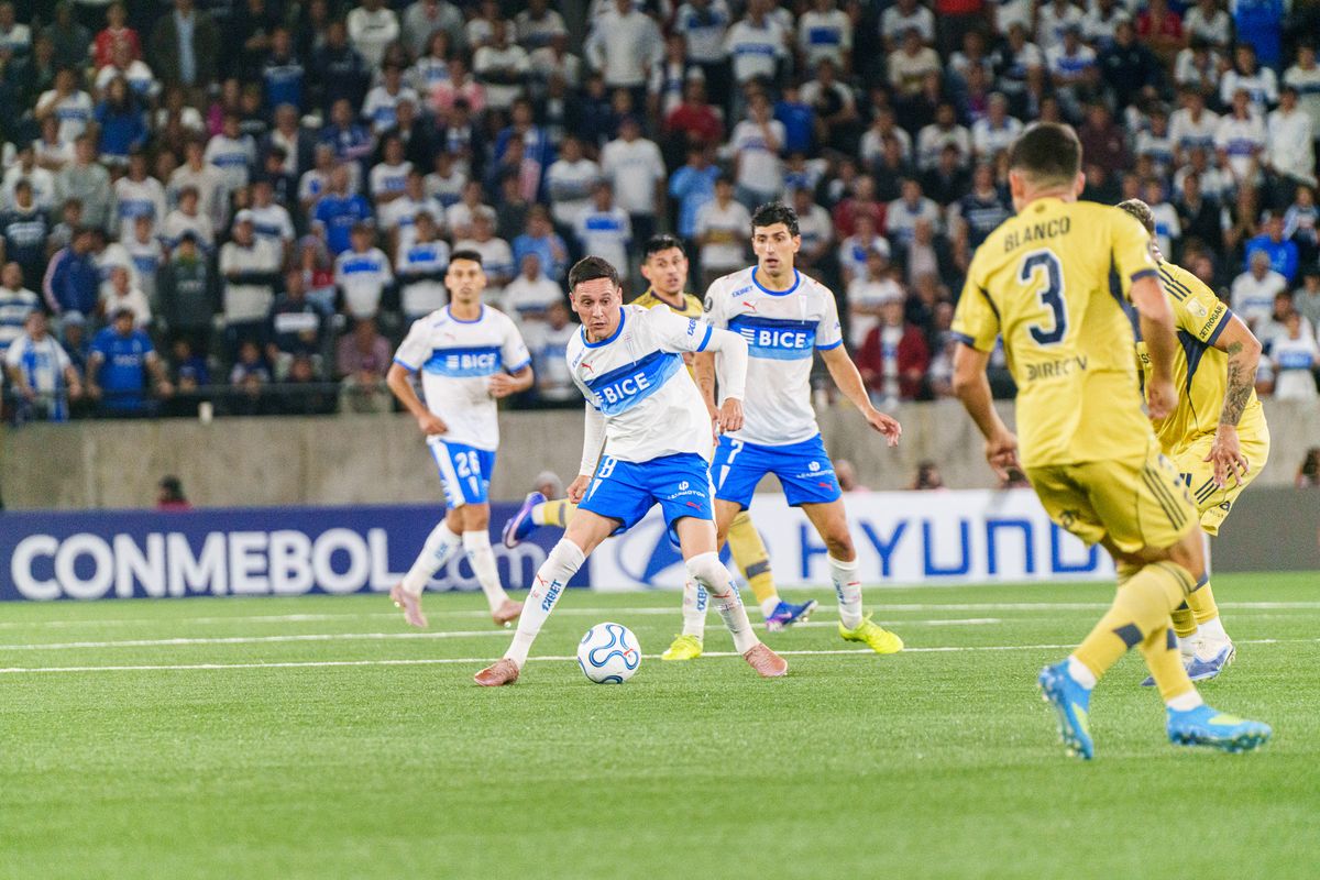 Fotografia 69 del partido Universidad Catolica vs Boca Juniors por la fase de grupos de la Copa Libertadores 2026.