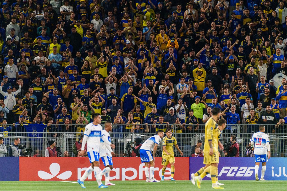 Fotografia 71 del partido Universidad Catolica vs Boca Juniors por la fase de grupos de la Copa Libertadores 2026.