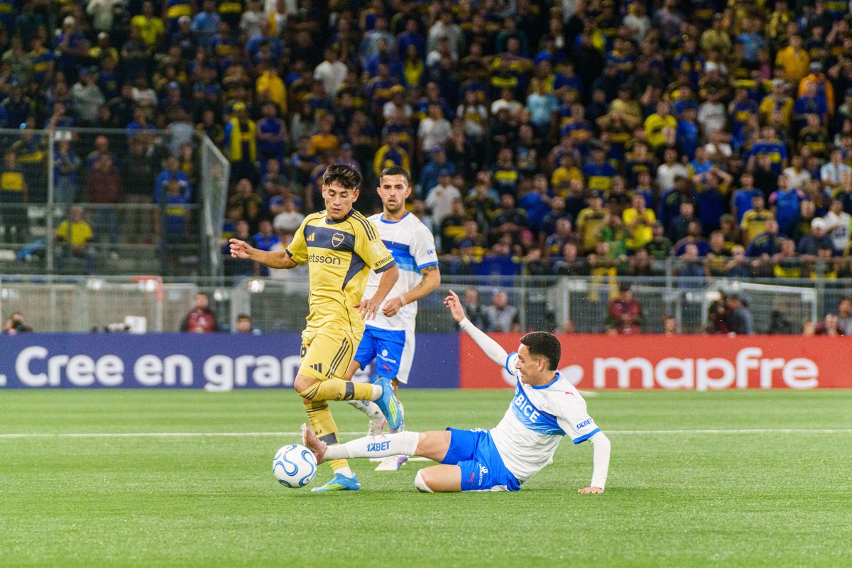 Fotografia 82 del partido Universidad Catolica vs Boca Juniors por la fase de grupos de la Copa Libertadores 2026.