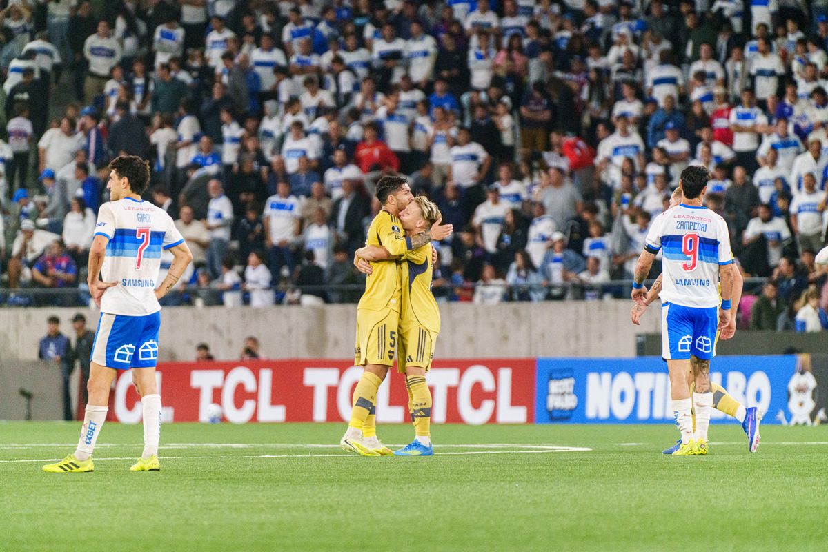 Fotografia 86 del partido Universidad Catolica vs Boca Juniors por la fase de grupos de la Copa Libertadores 2026.