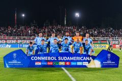 Fotografia 02 del partido Palestino vs Montevideo City Torque por la fase de grupos de la Copa Sudamericana 2026 en La Cisterna.