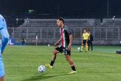 Fotografia 06 del partido Palestino vs Montevideo City Torque por la fase de grupos de la Copa Sudamericana 2026 en La Cisterna.