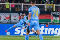 Fotografia 07 del partido Palestino vs Montevideo City Torque por la fase de grupos de la Copa Sudamericana 2026 en La Cisterna.