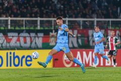 Fotografia 08 del partido Palestino vs Montevideo City Torque por la fase de grupos de la Copa Sudamericana 2026 en La Cisterna.