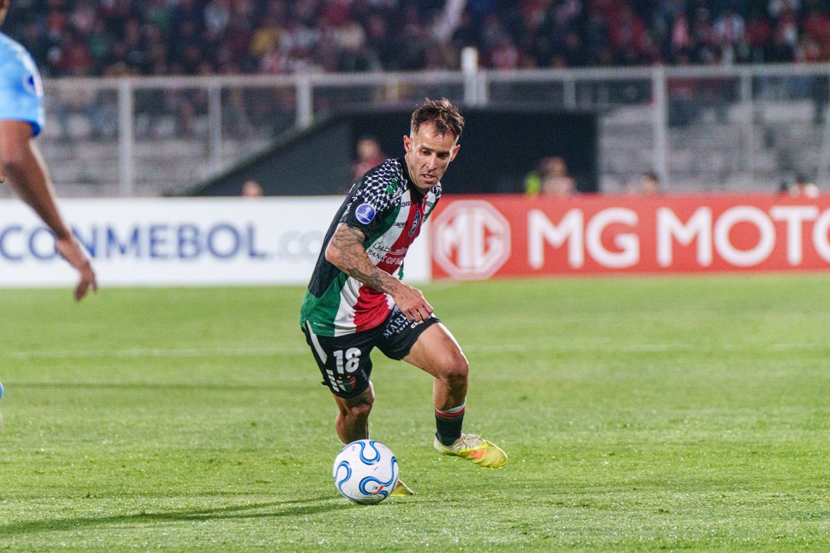 Fotografia 15 del partido Palestino vs Montevideo City Torque por la fase de grupos de la Copa Sudamericana 2026 en La Cisterna.