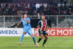 Fotografia 16 del partido Palestino vs Montevideo City Torque por la fase de grupos de la Copa Sudamericana 2026 en La Cisterna.