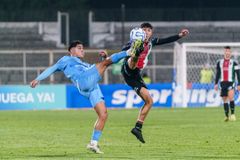 Fotografia 37 del partido Palestino vs Montevideo City Torque por la fase de grupos de la Copa Sudamericana 2026 en La Cisterna.