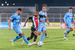 Fotografia 41 del partido Palestino vs Montevideo City Torque por la fase de grupos de la Copa Sudamericana 2026 en La Cisterna.