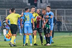 Fotografia 42 del partido Palestino vs Montevideo City Torque por la fase de grupos de la Copa Sudamericana 2026 en La Cisterna.