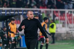 Fotografia 43 del partido Palestino vs Montevideo City Torque por la fase de grupos de la Copa Sudamericana 2026 en La Cisterna.